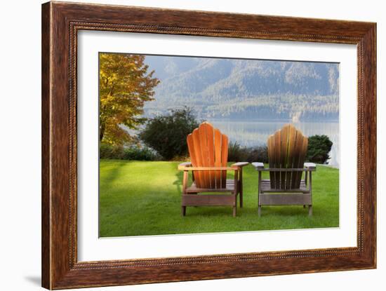 Quinault Adirondacks-Kathy Mahan-Framed Photographic Print