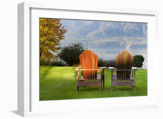 Quinault Adirondacks-Kathy Mahan-Framed Photographic Print