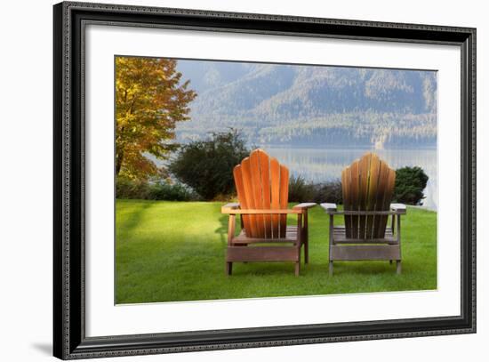 Quinault Adirondacks-Kathy Mahan-Framed Photographic Print