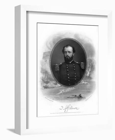 Quincy Adams Gillmore, American Union Major-General, 1862-1867-Brady-Framed Giclee Print