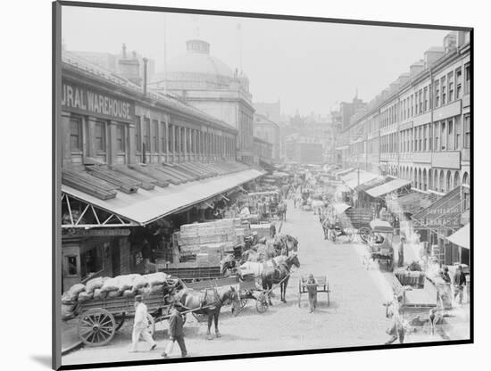 Quincy Market-null-Mounted Photographic Print