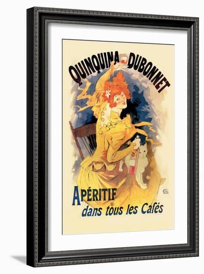 Quinquina Dubonnet Apertif-Jules Ch?ret-Framed Art Print