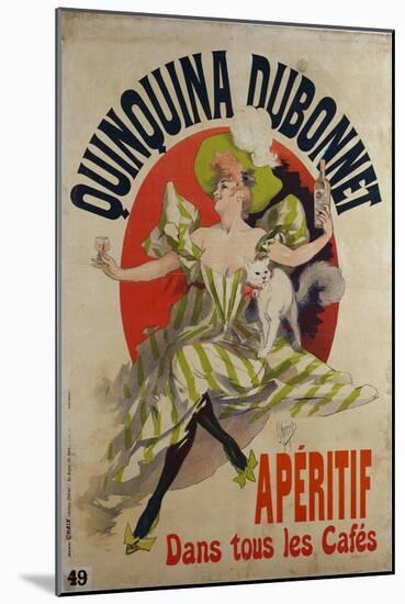 Quinquina Dubonnet, France, 1895-Jules Chéret-Mounted Giclee Print