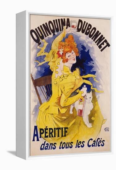 Quinquina Dubonnet Poster-Jules Chéret-Framed Premier Image Canvas