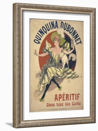 Quinquina Dubonnet-Jules Chéret-Framed Giclee Print