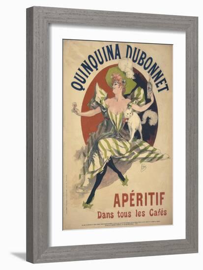 Quinquina Dubonnet-Jules Chéret-Framed Giclee Print