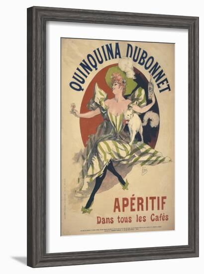 Quinquina Dubonnet-Jules Chéret-Framed Giclee Print