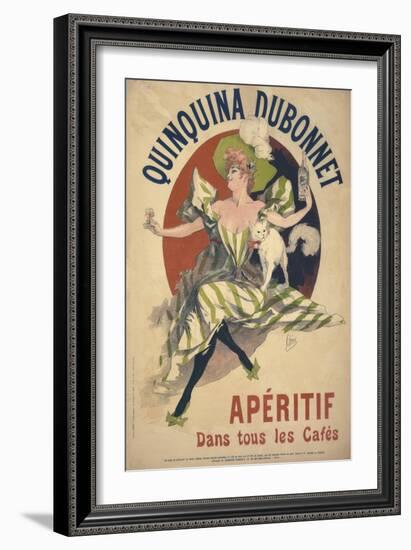 Quinquina Dubonnet-Jules Chéret-Framed Giclee Print