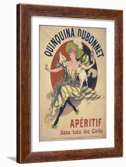 Quinquina Dubonnet-Jules Chéret-Framed Giclee Print