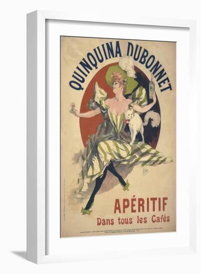 Quinquina Dubonnet-Jules Chéret-Framed Giclee Print