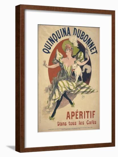 Quinquina Dubonnet-Jules Chéret-Framed Giclee Print