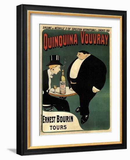 Quinquina Vouvray-Maurice Biais-Framed Art Print