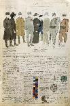 Uniforms of Kingdom of Italy, Color Plate, 1915-Quinto Cenni-Framed Premium Giclee Print