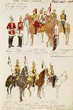 Uniforms of Duchy of Modena, Color Plate, 1814-Quinto Cenni-Giclee Print