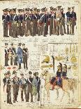 Uniforms of Kingdom of Italy, Color Plate, 1918-Quinto Cenni-Framed Premium Giclee Print