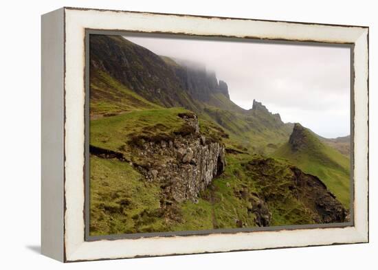 Quiraing, Isle of Skye, Highland, Scotland-Peter Thompson-Framed Premier Image Canvas