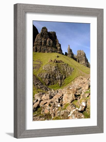 Quiraing, Isle of Skye, Highland, Scotland-Peter Thompson-Framed Photographic Print