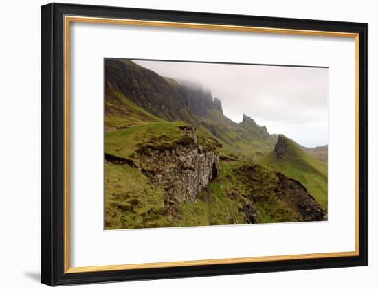 Quiraing, Isle of Skye, Highland, Scotland-Peter Thompson-Framed Photographic Print