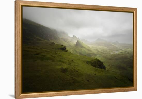 Quiraing Skye Island Scotland-Philippe Manguin-Framed Premier Image Canvas