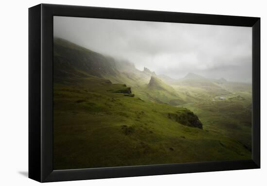 Quiraing Skye Island Scotland-Philippe Manguin-Framed Premier Image Canvas