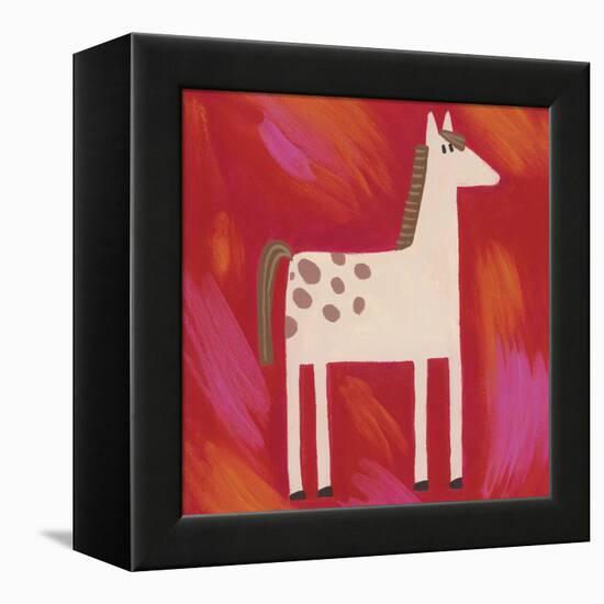 Quirky Animals I-Sophie Harding-Framed Stretched Canvas