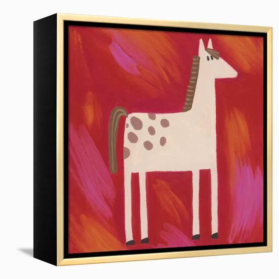 Quirky Animals I-Sophie Harding-Framed Stretched Canvas