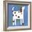 Quirky Animals III-Sophie Harding-Framed Giclee Print