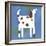 Quirky Animals III-Sophie Harding-Framed Giclee Print