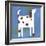 Quirky Animals III-Sophie Harding-Framed Giclee Print