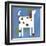 Quirky Animals III-Sophie Harding-Framed Giclee Print