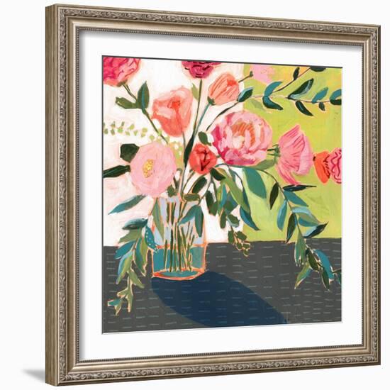 Quirky Bouquet I-Victoria Borges-Framed Art Print