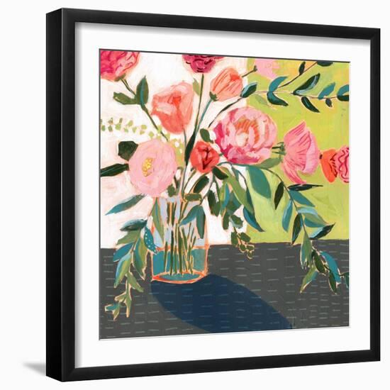 Quirky Bouquet I-Victoria Borges-Framed Art Print