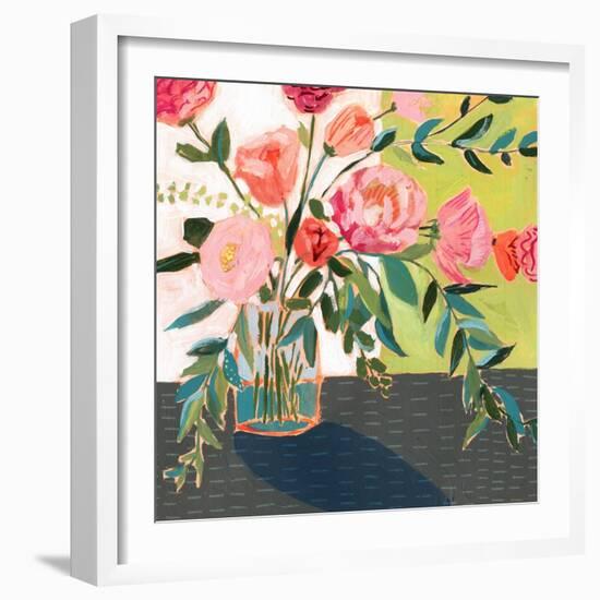 Quirky Bouquet I-Victoria Borges-Framed Art Print