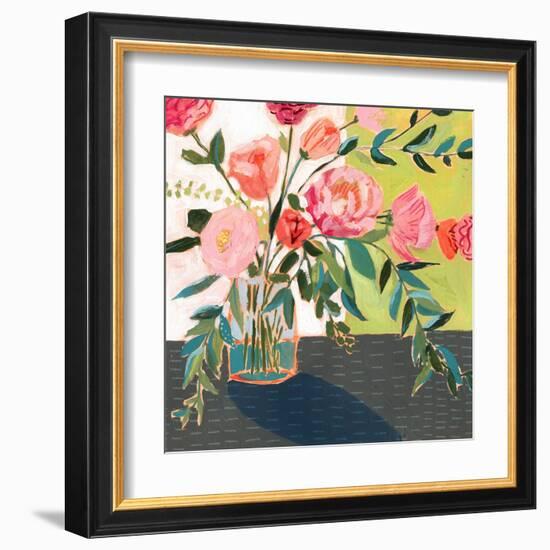 Quirky Bouquet I-Victoria Borges-Framed Art Print