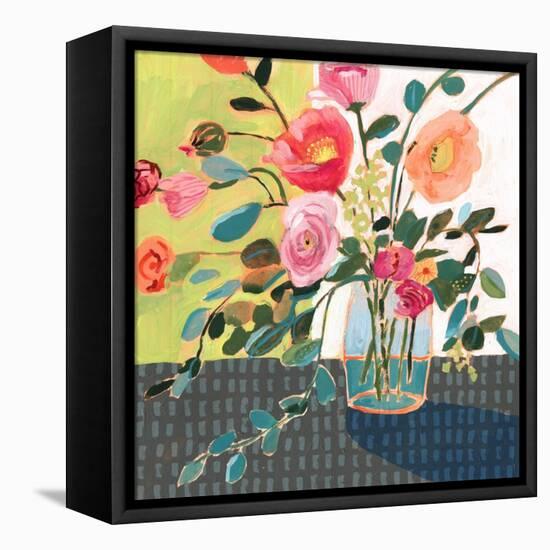 Quirky Bouquet II-Victoria Borges-Framed Stretched Canvas