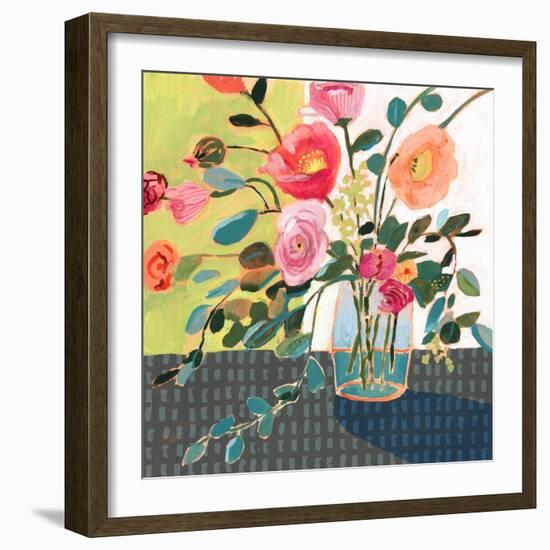 Quirky Bouquet II-Victoria Borges-Framed Art Print