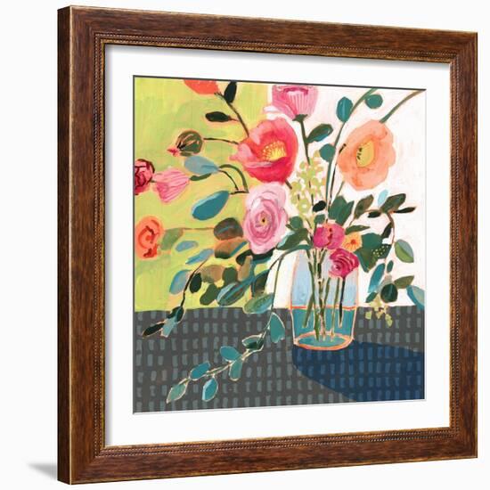 Quirky Bouquet II-Victoria Borges-Framed Art Print