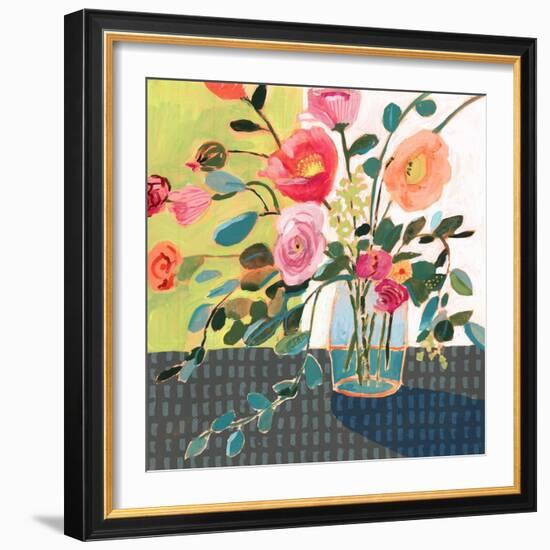 Quirky Bouquet II-Victoria Borges-Framed Art Print