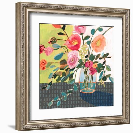 Quirky Bouquet II-Victoria Borges-Framed Art Print