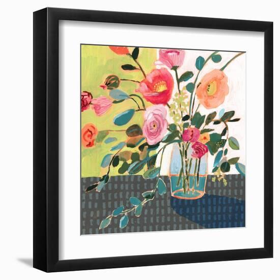 Quirky Bouquet II-Victoria Borges-Framed Art Print