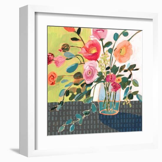 Quirky Bouquet II-Victoria Borges-Framed Art Print