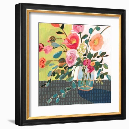 Quirky Bouquet II-Victoria Borges-Framed Art Print