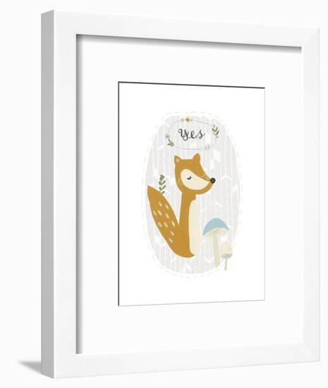 Quirky Forest II-June Vess-Framed Art Print