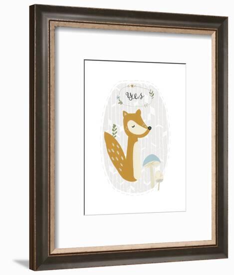 Quirky Forest II-June Vess-Framed Art Print