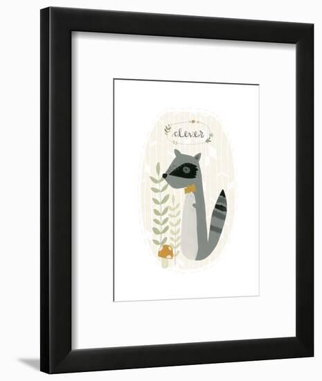 Quirky Forest III-June Vess-Framed Art Print