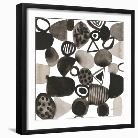 Quirky IV-Cheryl Warrick-Framed Art Print