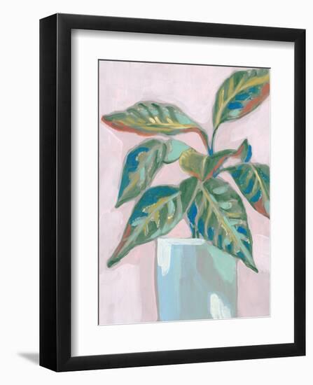 Quirky Plant II-Jennifer Goldberger-Framed Art Print