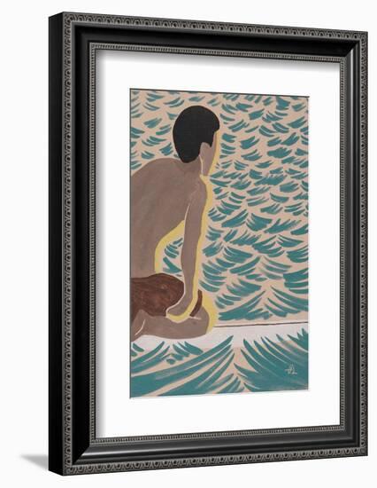 Quite Shores-Fabian Lavater-Framed Photographic Print