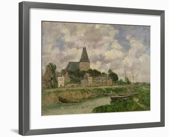 Quittebeuf, 1893-Eugène Boudin-Framed Giclee Print