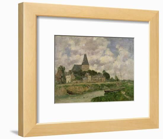 Quittebeuf, 1893-Eugène Boudin-Framed Premium Giclee Print